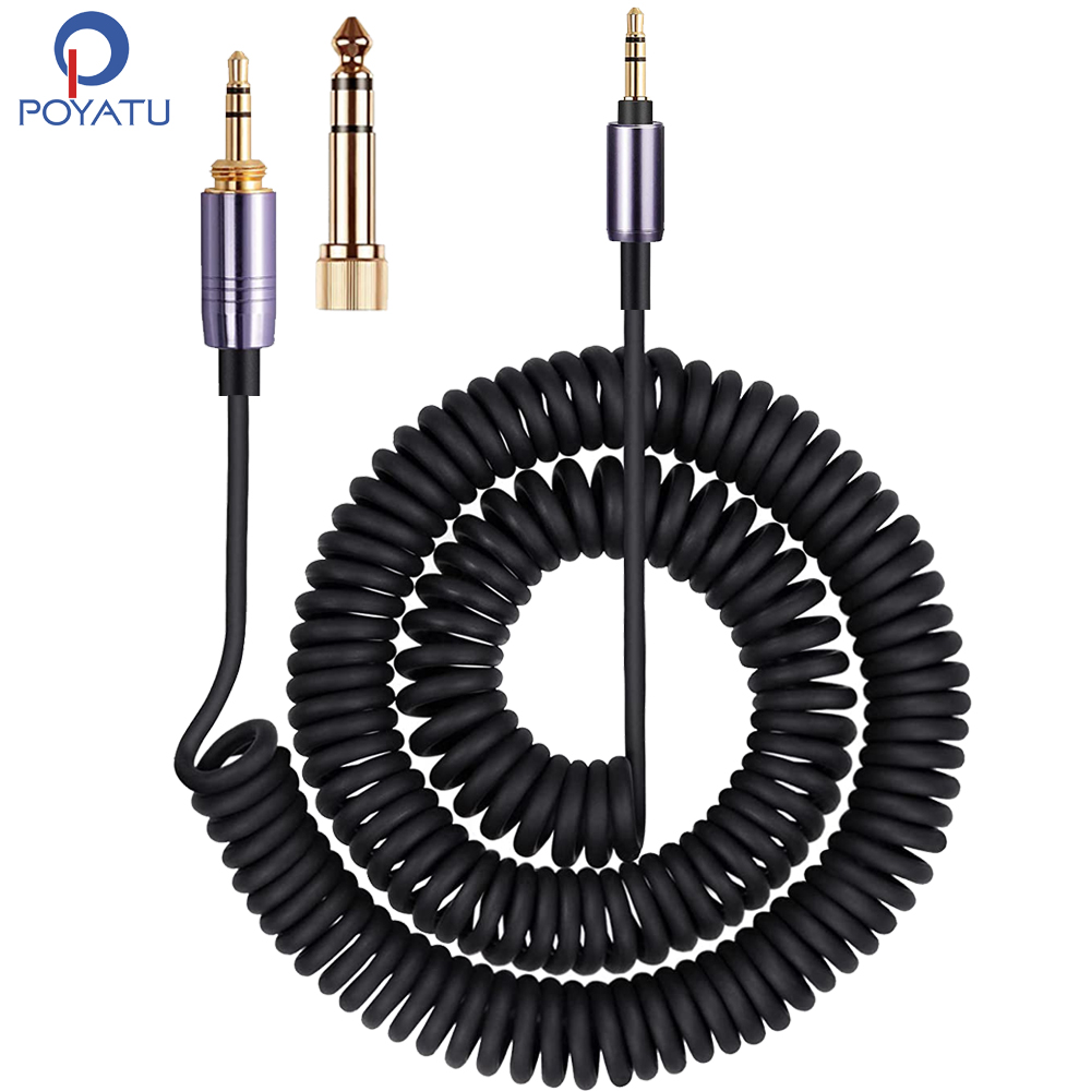 Audio Technica Headphone Ath-Ws660Bt - Cavo a spirale Poyatu Spring Relief