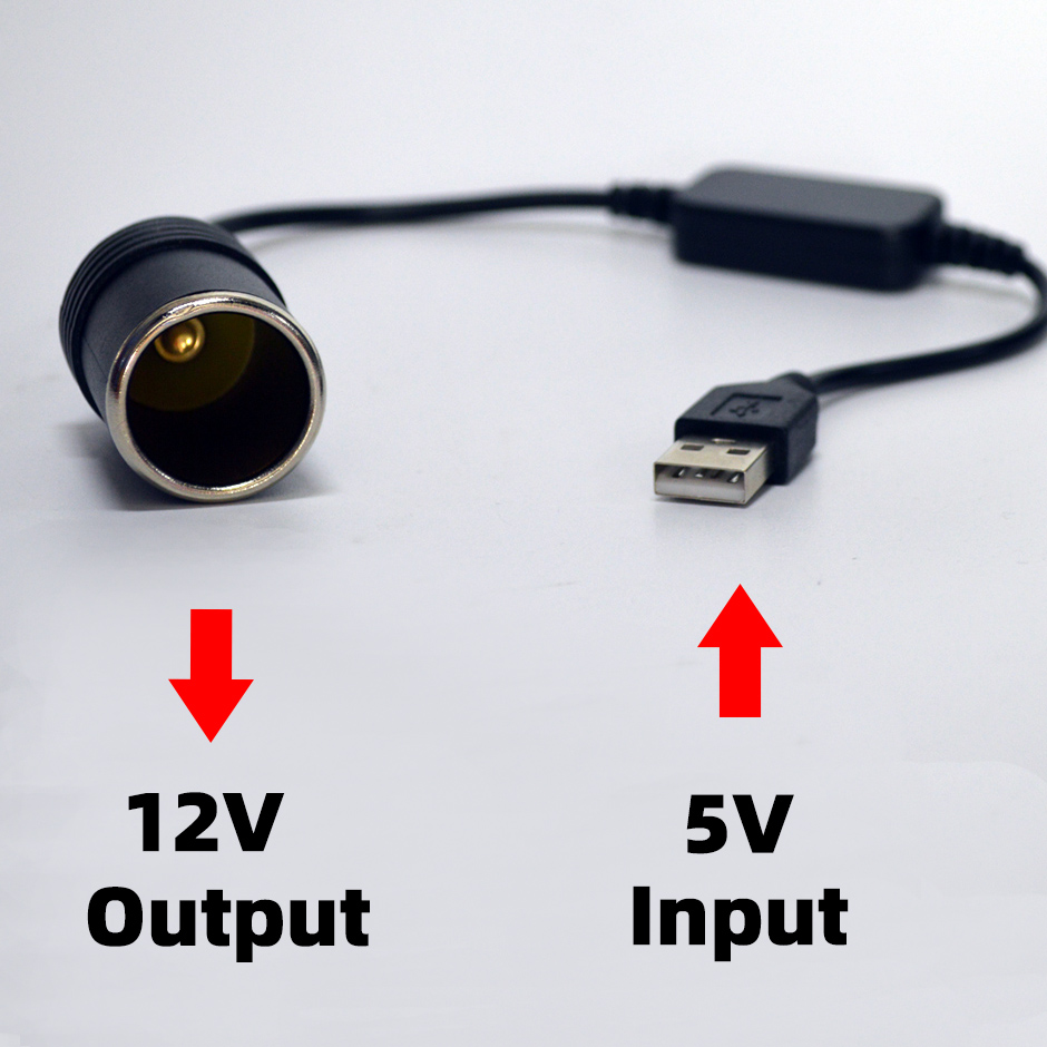 Accessories For Vaping - Cavo convertitore da 5V a 12V,