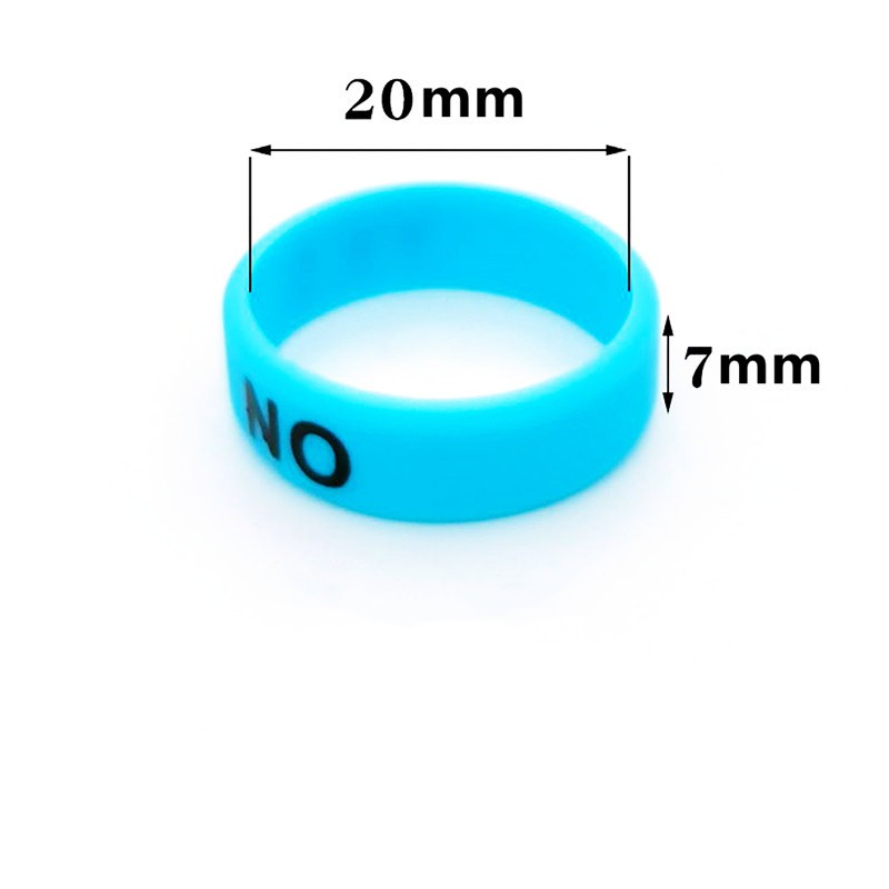 10 pz/lotto manico per canna d - Vape Band Silicone recensione e prezzo