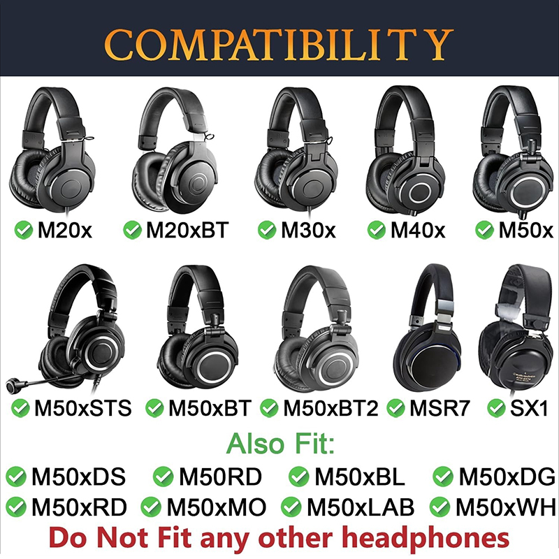 Cuscinetti auricolari di ricam - Audio Technica Headphone Ath-M20X recensione e prezzo