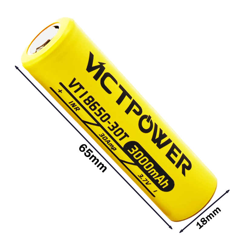 Batteria Vicpower 18650-30T 30 - Vape Battery 18650 recensione e prezzo