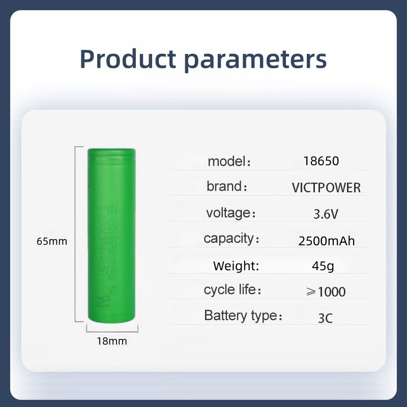 Victpower Batteria 18650 origi - Vape Battery 18650 recensione e prezzo