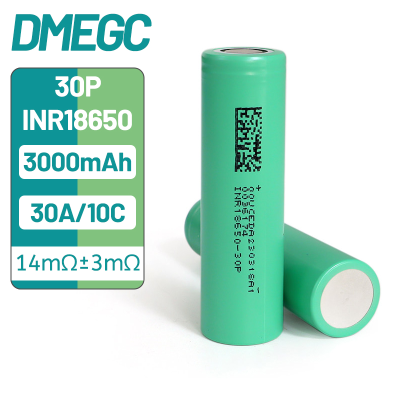 10PCS DMEGC 30P INR18650 3000m - Vape Battery 18650 recensione e prezzo